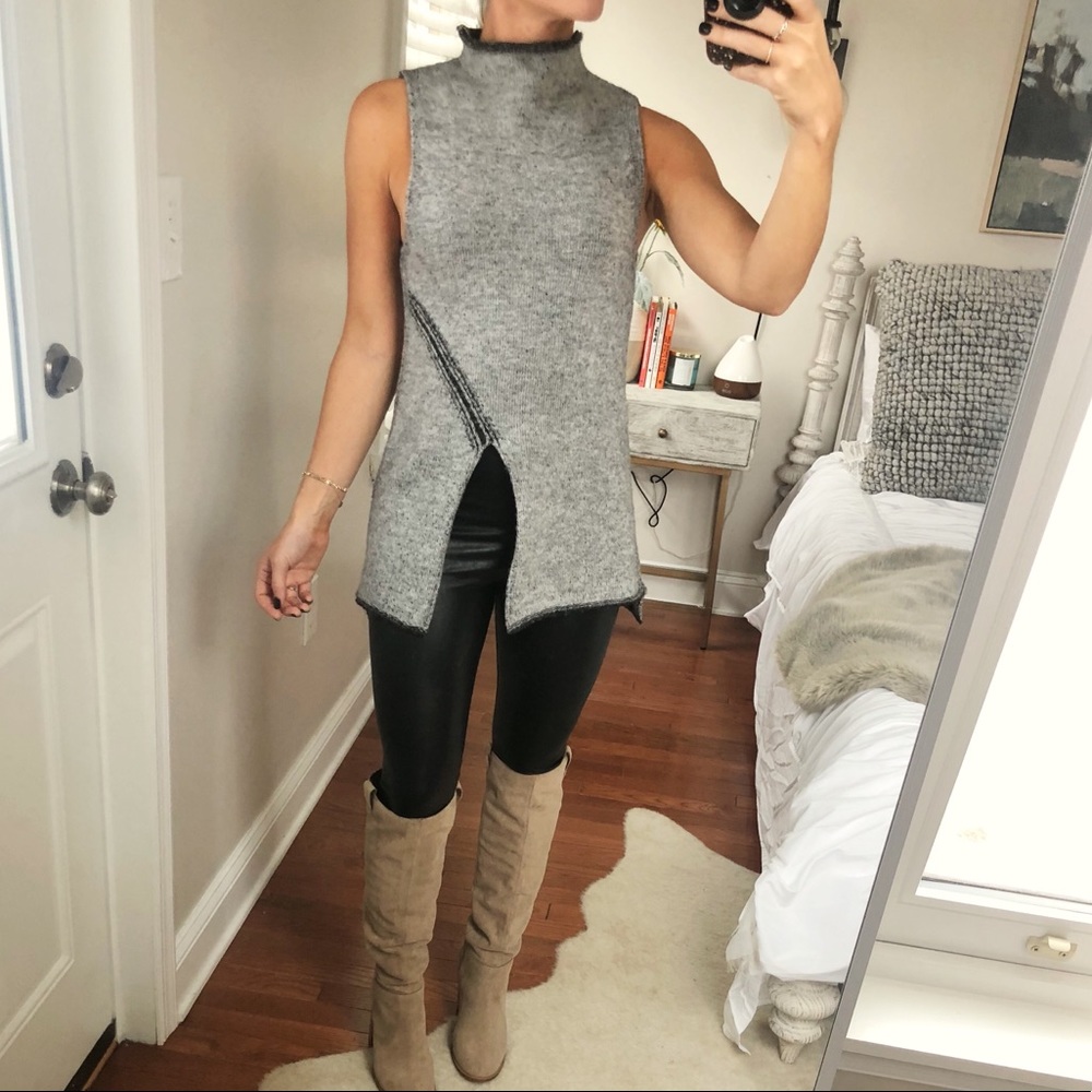 Adorable Zara sleeveless sweater